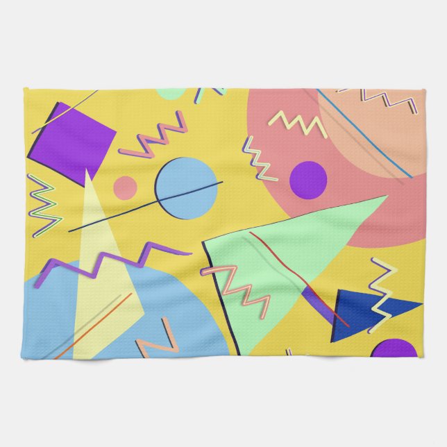 Paño De Cocina Memphis Nº 7 (Horizontal)