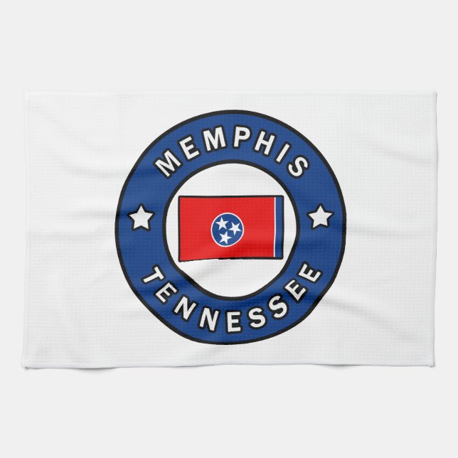 Paño De Cocina Memphis Tennessee (Horizontal)