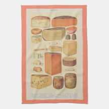 Menú de queso de ilustracion de la tabla de quesos