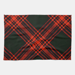 Paño De Cocina Menzies Caza de antigüedades Tartan Plaid Scottish