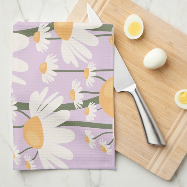 Paño De Cocina Mercado de flores Ámsterdam Resumen de diarios ret (Doblado Cuarto)