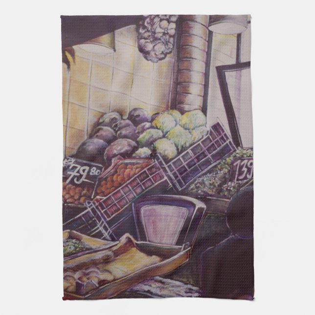 Paño De Cocina Mercado húngaro, Budapest (Vertical)