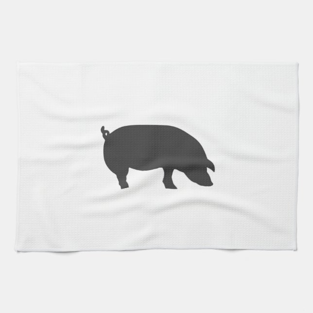 PAÑO DE COCINA MERCANCÍAS DEL CERDO (Horizontal)