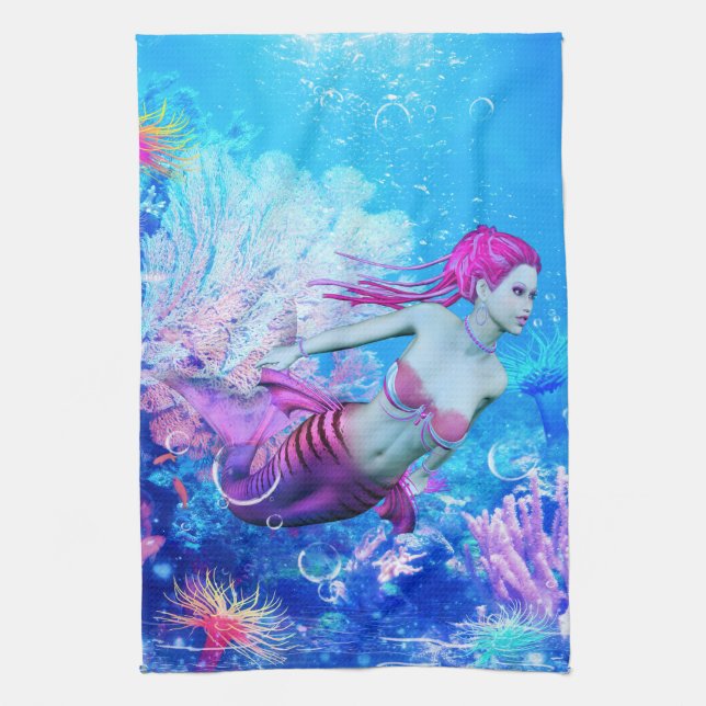 Paño De Cocina Mermaid (Vertical)