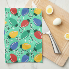 Paño De Cocina Merry & Bright Lights