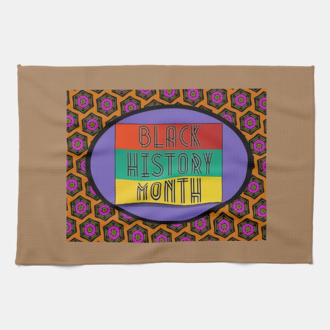 Paño De Cocina Mes de la historia negra 2021 (Horizontal)