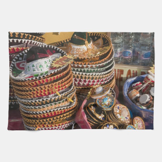 Paño De Cocina México, Cozumel. Souvenirs en Isla de Cozumel (Horizontal)