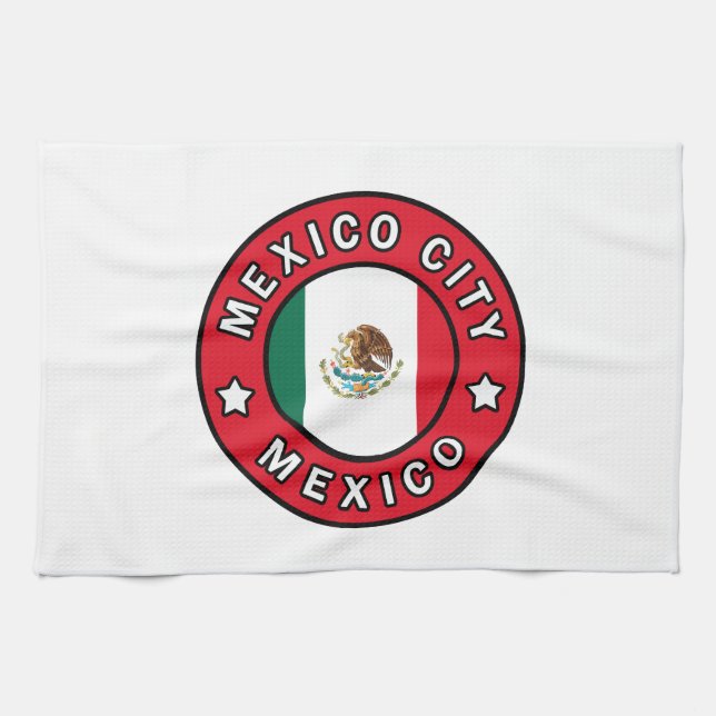 Paño De Cocina México D.F. (Horizontal)