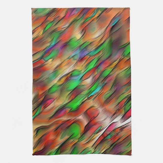 Paño De Cocina Mezcla de manchas opacas y cromadas (Vertical)