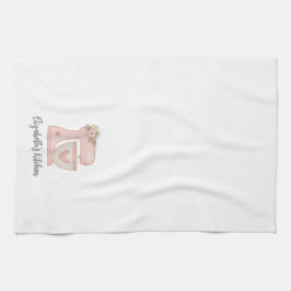 Paño De Cocina Mezclador de tartas rosadas