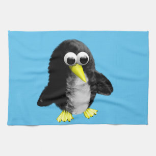 Paño De Cocina Mi amigo el pingüino