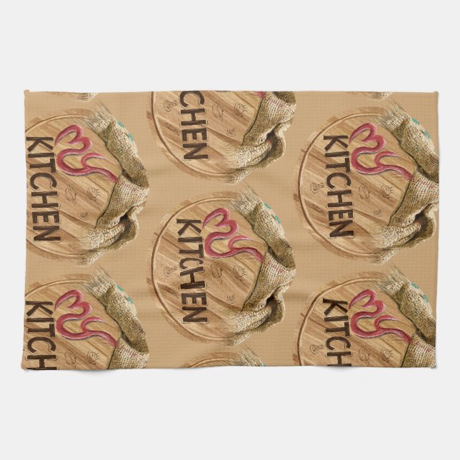 Paño De Cocina Mi cocina (Horizontal)