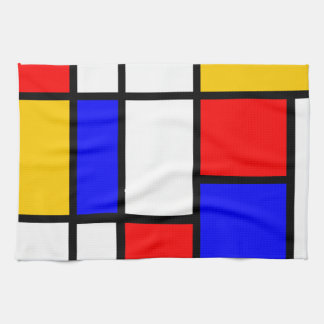 Paño De Cocina Mi cocina Mondrian
