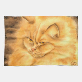 Paño De Cocina Mi ginger gato favorito