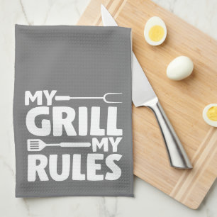 Paño De Cocina Mi Grill Mis Reglas