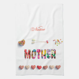 Paño De Cocina Mi mamá es mi reina