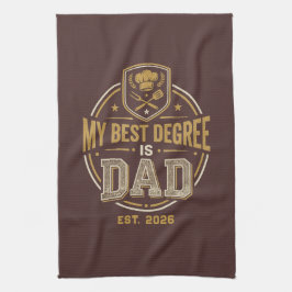 Paño De Cocina Mi Mejor Título Es Papá Estableció El Día Del Padr