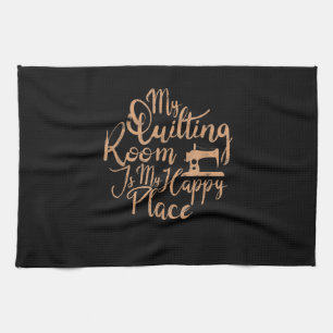 Paño De Cocina Mi Salón De Acogida Es Mi Lugar Feliz - Aterrador