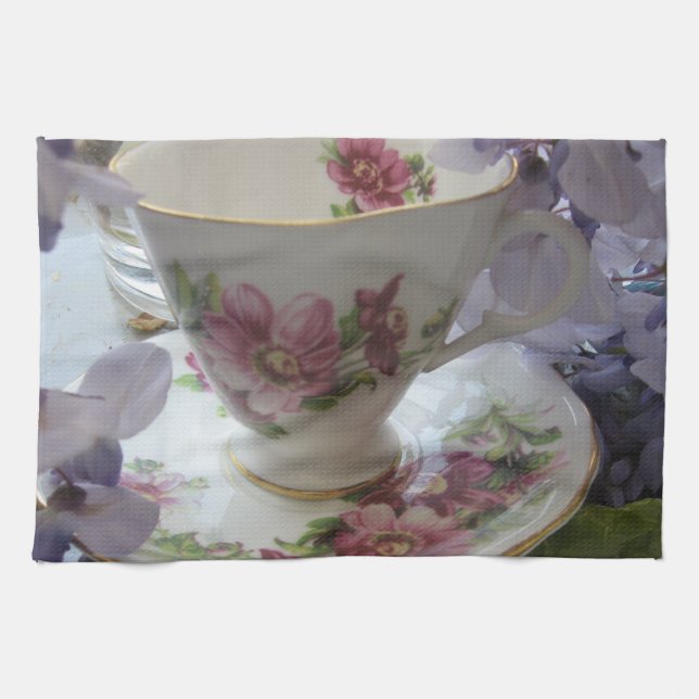 Paño De Cocina Mi taza de té  (Horizontal)