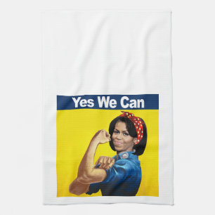 Paño De Cocina Michelle la Remachadora - Sí podemos.png