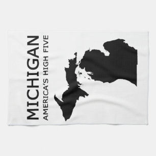 Paño De Cocina Michigan. Los altos cinco de América