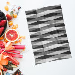 Paño De Cocina Mid Century Moderno Retro Diamante Negro Gris Blan<br><div class="desc">Este diseño se puede personalizar eligiendo la opción Editar diseño. También puede transferir a otros artículos. Póngase en contacto conmigo en colorflowcreations@gmail.com o utilice la opción de chat en la parte superior de la página si desea tener este diseño en otro producto o necesita ayuda. Ver más de mis diseños...</div>