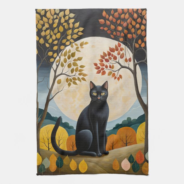 Paño De Cocina Midnight Guardian (Vertical)