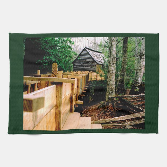 Paño De Cocina Mill Scene (Horizontal)