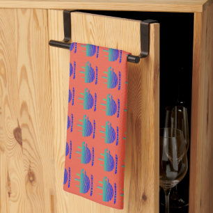 Paño De Cocina Mini Rainbow Cup De Java Repeat Tangerine