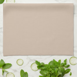 Paño De Cocina Minimalista beige tan neutro plano sólido elegante