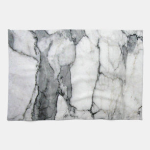 Paño De Cocina mínimo escandinavo moderno moda gris mármol blanco