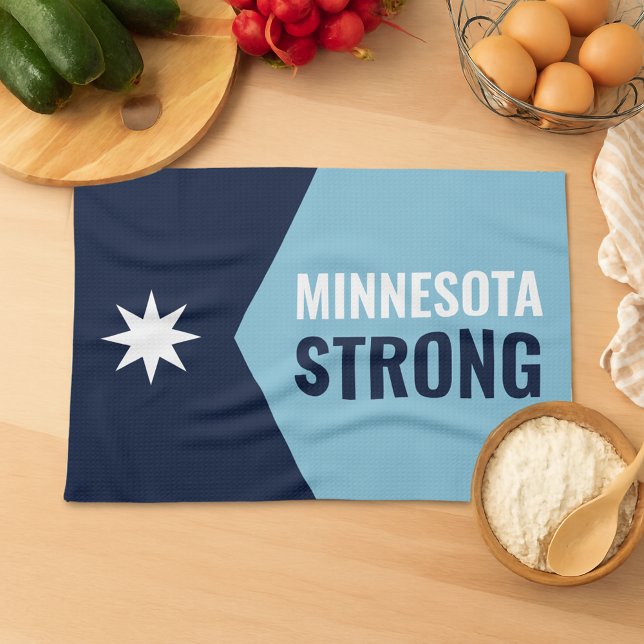 Paño De Cocina Minnesota Rebel New State Flag (Subido por el creador)