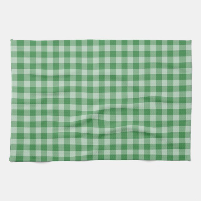 Paño De Cocina Mint Gingham (Horizontal)