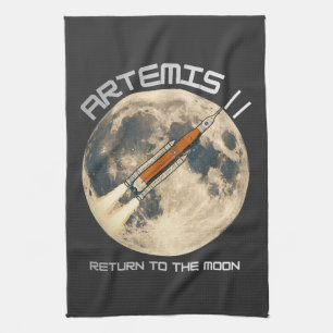 Paño De Cocina misión lunar Artemis