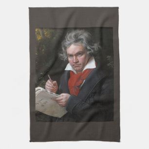 Paño De Cocina Missa Solemnis: Música clásica de Ludwig Beethoven