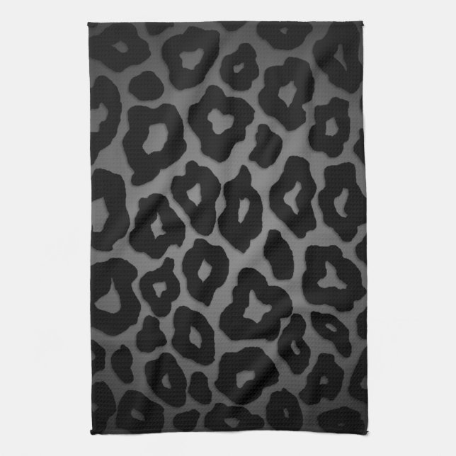 Paño De Cocina Mod Leopardo (Vertical)