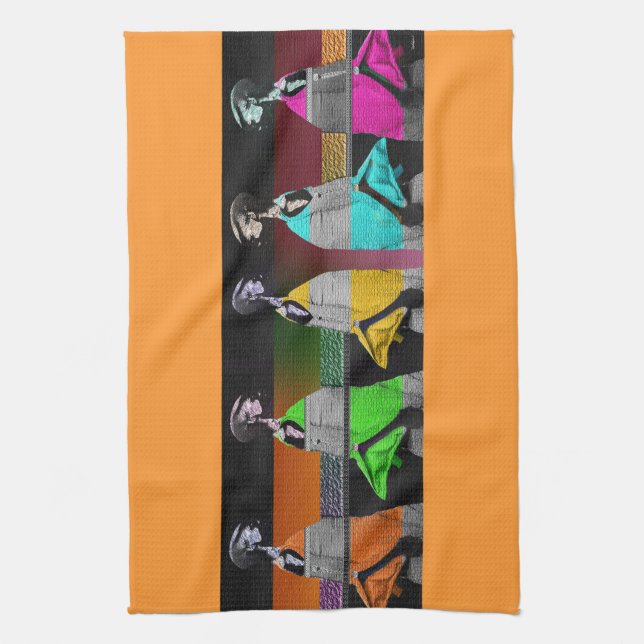 Paño De Cocina Moda africana (Vertical)