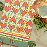 Paño De Cocina Moda divertida Floral Estilo Corazón Personalizado<br><div class="desc">Moda Floral Corazón Elegante Talla de Cocina con Monograma Nombre Inicial y Apellido. Estas toallas de cocina únicas son un regalo perfecto para celebrar un cumpleaños, jubilación, aniversario, fiesta de limpieza, regalo de boda, etc... Una forma divertida de celebrar cualquier ocasión. Págalo con una botella de vino y hace un...</div>
