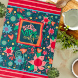 Paño De Cocina Moda divertida Vibes Floral Positivas Modernas Sól<br><div class="desc">Moda Vibes Positivas Sólo Cita Patrón Floral Toalla de té moderna. Estas coloridas toallas de cocina son perfectas para darle un poco de color a su cocina. Págalo con una botella de vino y hace un gran regalo personalizado para amigos, familia, compañeros de trabajo, vecinos, etc. El área de monograma...</div>