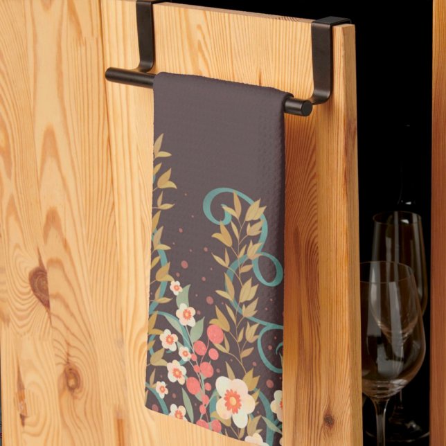 Paño De Cocina Moda Elegante Diseño Bonito Floral (Subido por el creador)