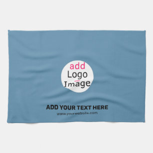 Paño De Cocina Moda empresarial Personalizable promocional azul t