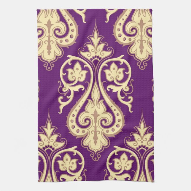 Paño De Cocina Modelo 4 del damasco (Vertical)