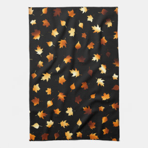 Paño De Cocina Modelo de las hojas de otoño