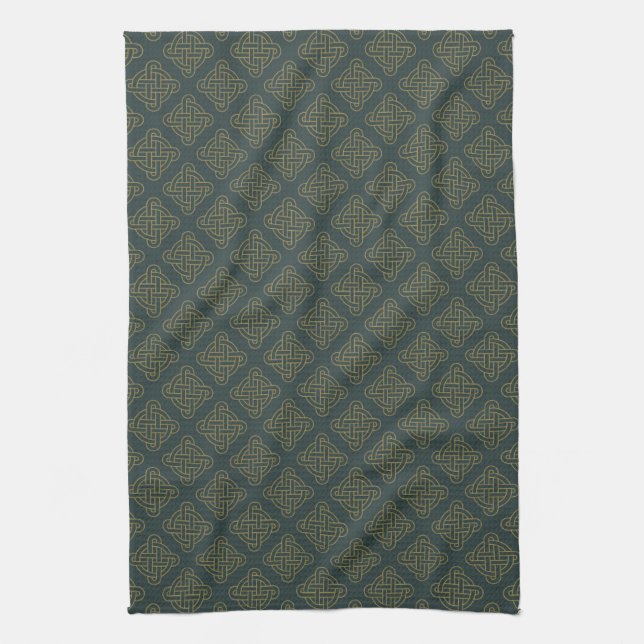 Paño De Cocina Modelo de nudo céltico elegante (Vertical)