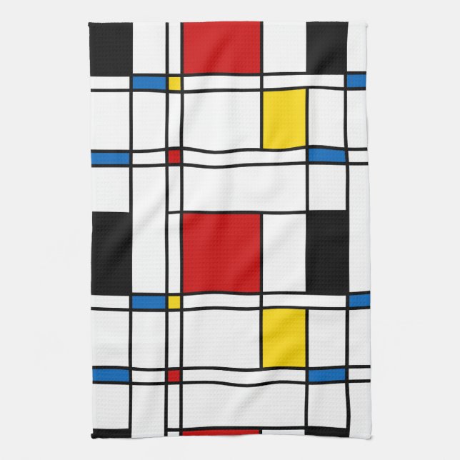 Paño De Cocina Modelo de Stijl (Vertical)