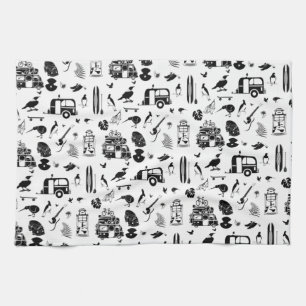 Paño De Cocina modelo de verano kiwi TRANS