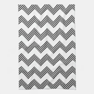 Paño De Cocina Modelo de zigzag geométrico