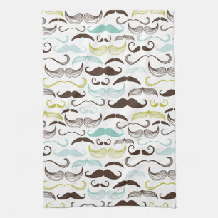 Paño De Cocina Modelo del bigote, estilo retro 2