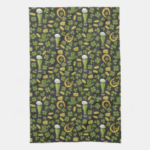 Paño De Cocina Modelo del día de St Patrick