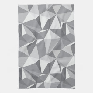 Paño De Cocina Modelo del diamante - polígono abstracto